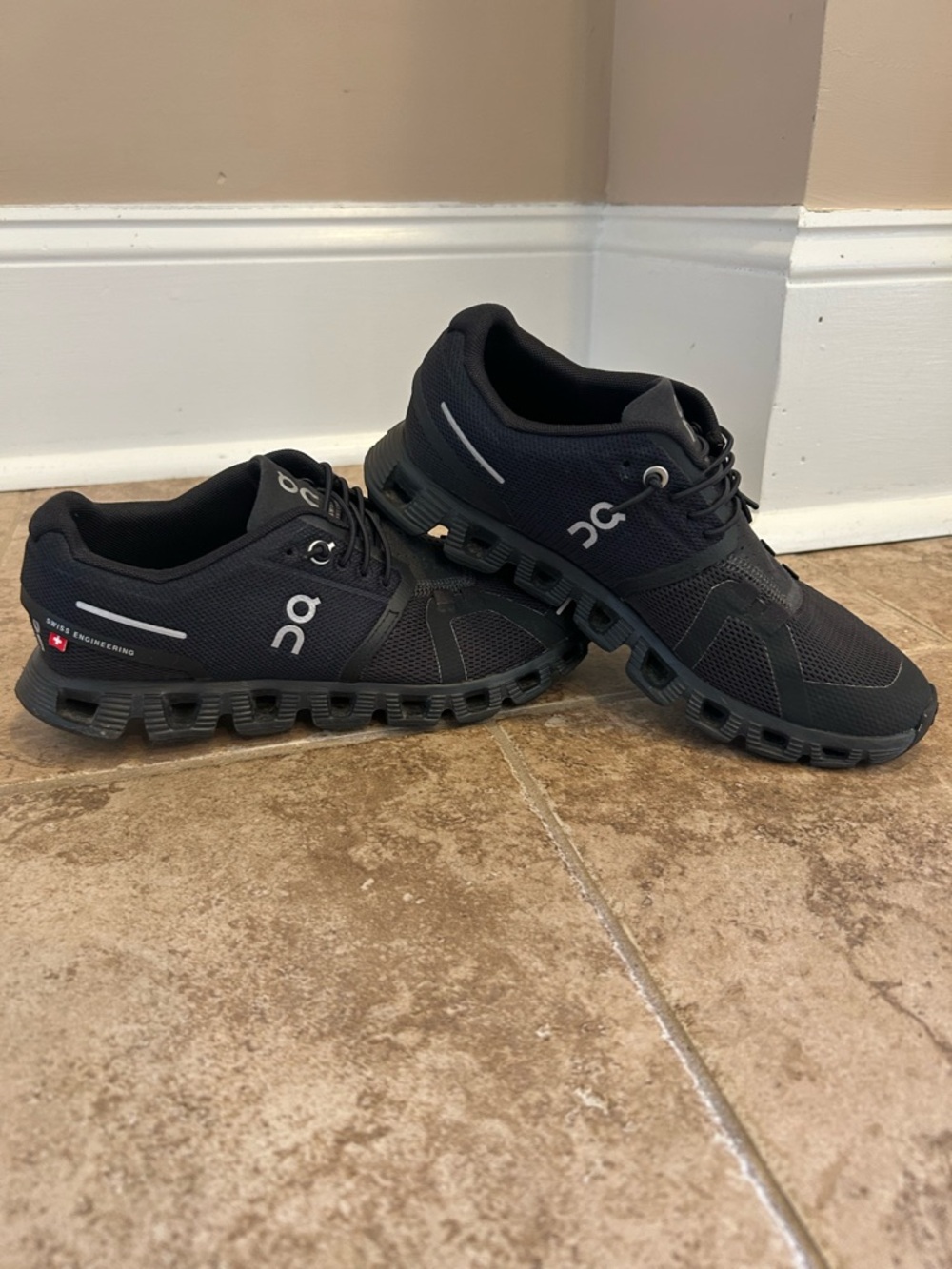 On Running Women's Black Cloud Athletic Sneakers